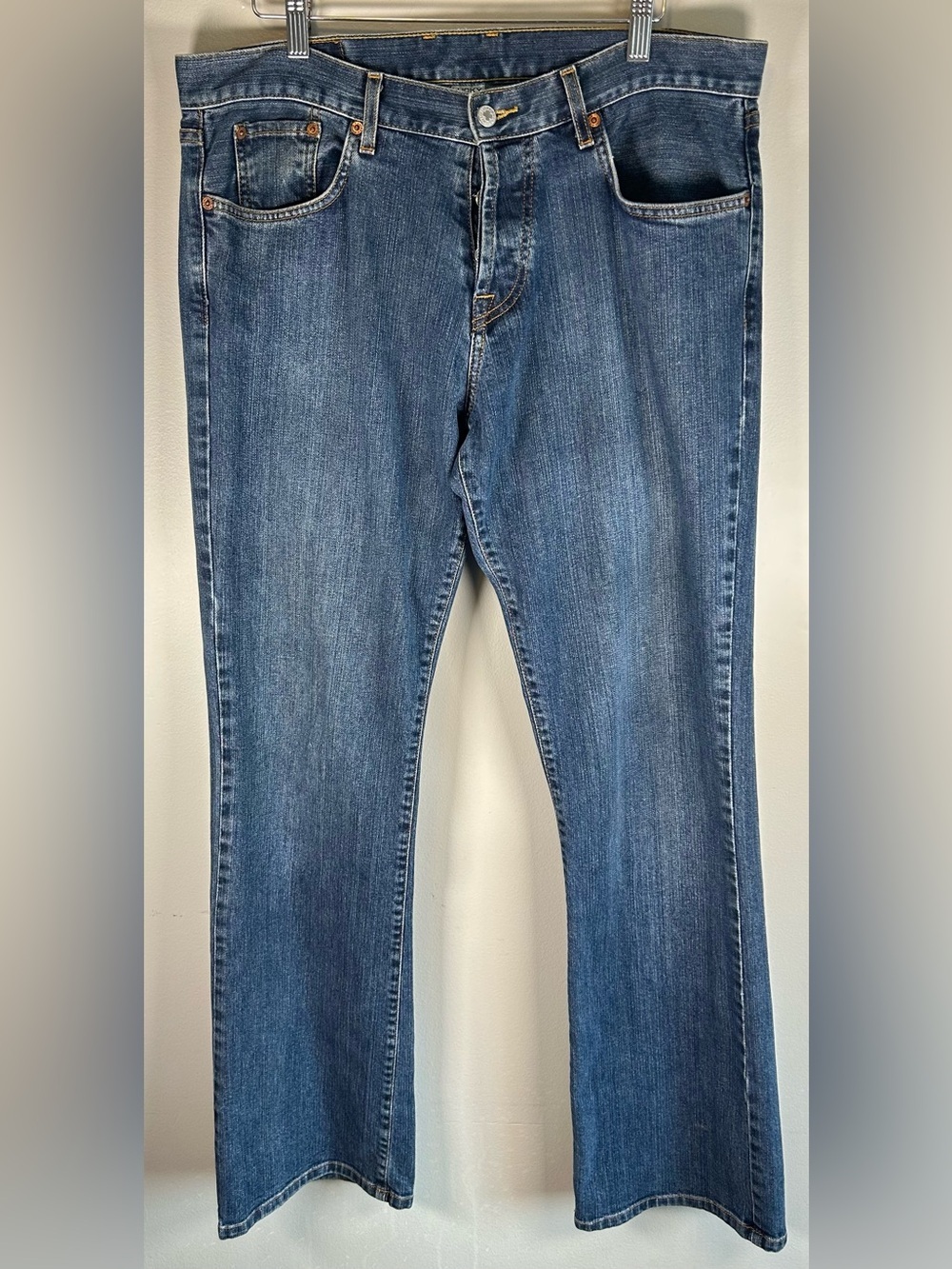 Vintage Lucky Brand Dungarees Men’s Jeans Denim Hendrix Size 34 USA Made EUC